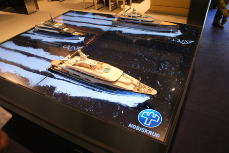 2012年摩纳哥游艇展搭载数字标牌展出新特色,信息显示系统,多媒体信息发布系统,数字标牌,数字告示，digital signage