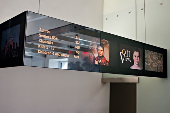 多媒体信息发布系统为纽约历史博物馆视频墙提供动力,信息显示系统,多媒体信息发布系统,数字标牌,数字告示，digital signage