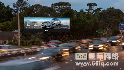 悉尼高速公路户外数字广告牌扩大规模,多媒体信息发布系统,数字标牌,数字告示，digital signage