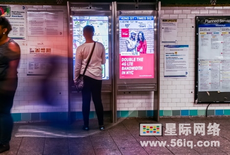 纽约交通运输管理局扩展地铁数字标牌网络,多媒体信息发布系统,数字标牌,数字告示，digital signage