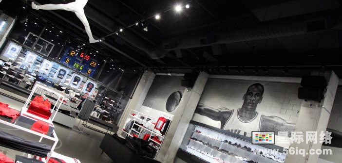Air Jordan多伦多旗舰店带给您全方位购物体验,多媒体信息发布系统,数字标牌,数字告示,digital signage