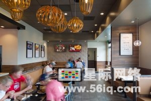 熊猫快餐大面积推广数字菜单板,多媒体信息发布系统,数字标牌,数字告示,digital signage
