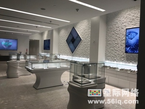 加拿大钻石珠宝品牌重新定义店内体验,多媒体信息发布系统,数字标牌,数字告示,digital signage